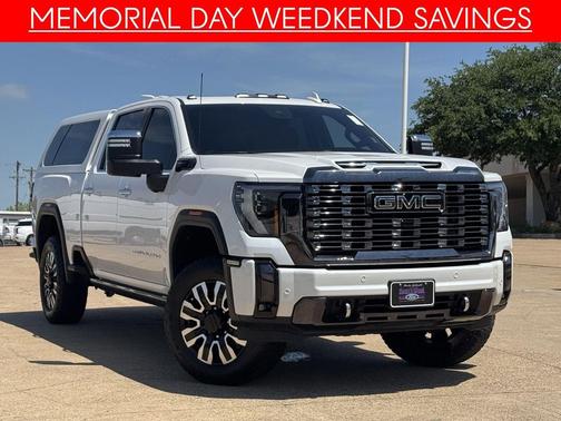 White Frost Tricoat 2024 GMC Sierra 2500 Denali Ultimate
