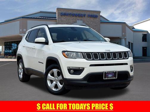 White Clearcoat 2018 Jeep Compass Latitude