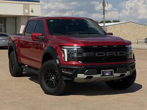 Rapid Red Metallic Tinted Clearcoat 2024 Ford F-150 Raptor