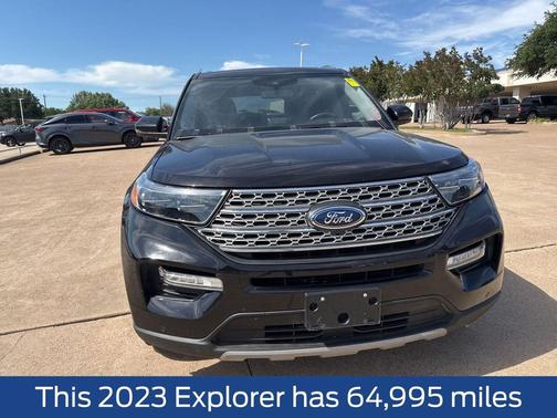 Black Metallic 2023 Ford Explorer Limited