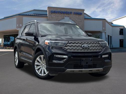 Black Metallic 2023 Ford Explorer Limited