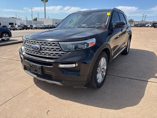Black Metallic 2023 Ford Explorer Limited