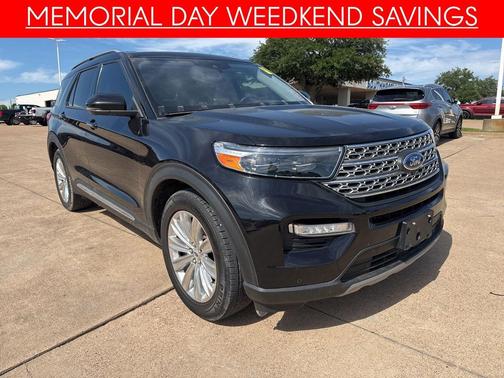 Black Metallic 2023 Ford Explorer Limited