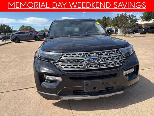 Black Metallic 2023 Ford Explorer Limited