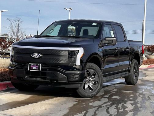 AGATE BLACK METALLIC 2025 Ford F-150 Lightning Flash