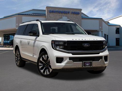 Star White Metallic TC 2026 Ford Expedition Max Platinum