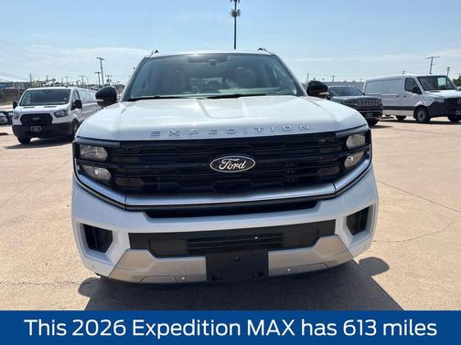 Star White Metallic TC 2026 Ford Expedition Max Platinum