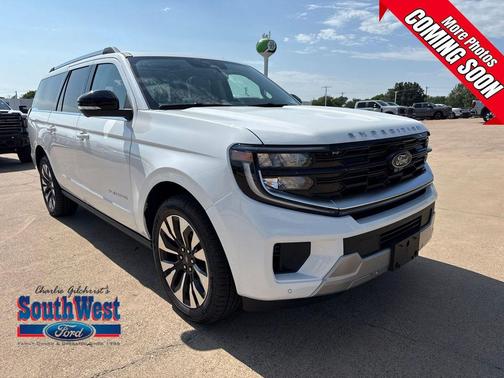 Star White Metallic TC 2026 Ford Expedition Max Platinum