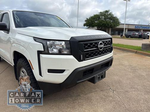 Glacier White 2023 Nissan Frontier S