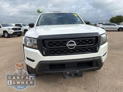 Glacier White 2023 Nissan Frontier S