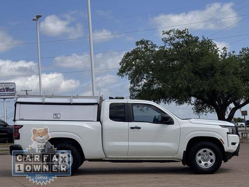 Glacier White 2023 Nissan Frontier S