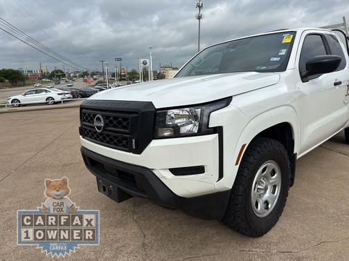 Glacier White 2023 Nissan Frontier S