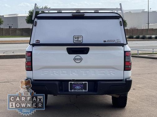 Glacier White 2023 Nissan Frontier S