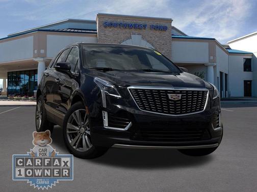 Stellar Black Metallic 2025 Cadillac XT5 Premium Luxury
