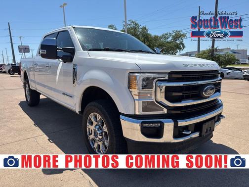 Star White Metallic Tri-Coat 2022 Ford F-350 King Ranch