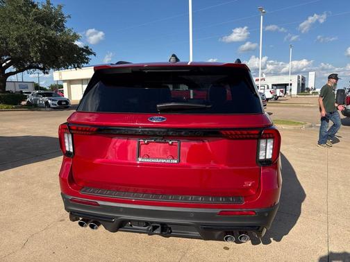 Red Metallic 2025 Ford Explorer ST