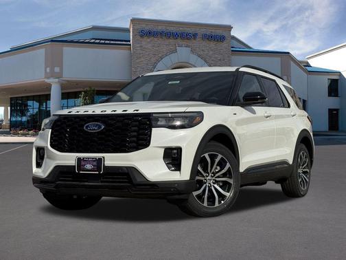 White Metallic 2026 Ford Explorer ST-Line