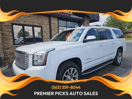 White 2017 GMC Yukon XL Denali