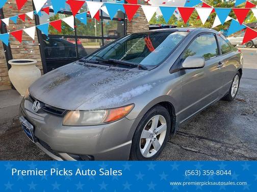 Galaxy Gray Metallic 2007 Honda Civic EX