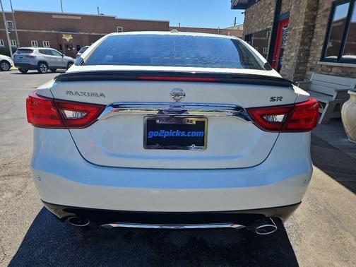 Pearl White 2017 Nissan Maxima 3.5 SR