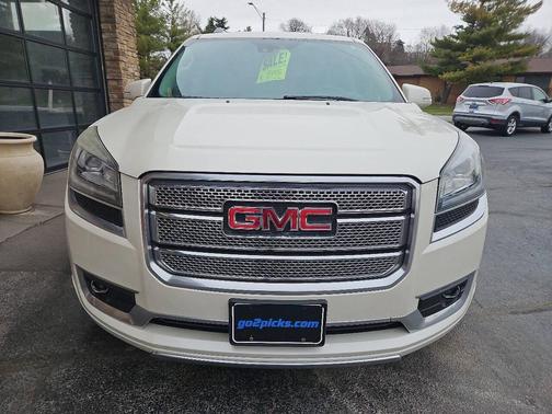 White Diamond Tricoat 2015 GMC Acadia Denali