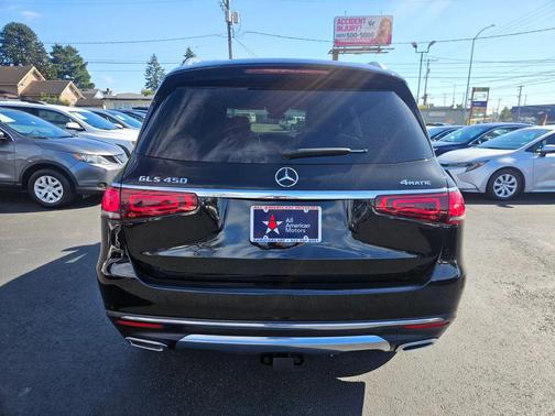 Obsidian Black Metallic 2021 Mercedes-Benz GLS 450 4MATIC
