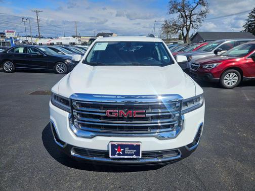 Summit White 2020 GMC Acadia AWD SLT