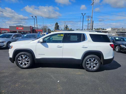 Summit White 2020 GMC Acadia AWD SLT