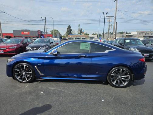 Iridium Blue 2017 INFINITI Q60 3.0T Premium