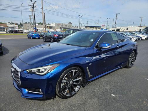Iridium Blue 2017 INFINITI Q60 3.0T Premium