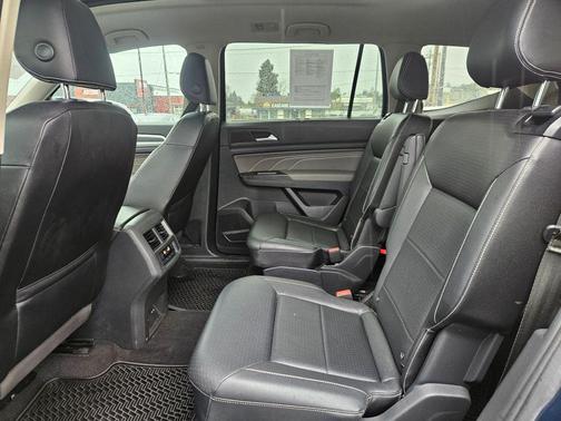 Tourmaline Blue Metallic 2021 Volkswagen Atlas SE R-Line 4Motion w/Tech Pkg (2021.5) Sport Utility 4D