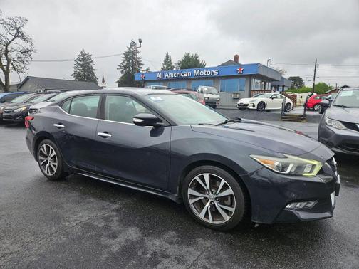 Storm Blue 2017 Nissan Maxima 3.5 SL