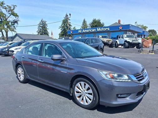 Gray 2015 Honda Accord EX-L