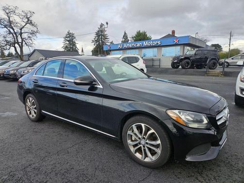 Black 2016 Mercedes-Benz C-Class C 300 4MATIC Sport