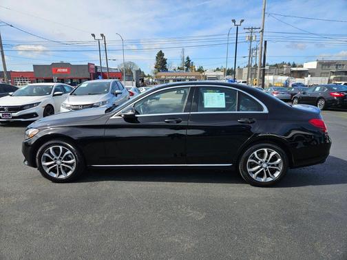 Black 2016 Mercedes-Benz C-Class C 300 4MATIC Sport