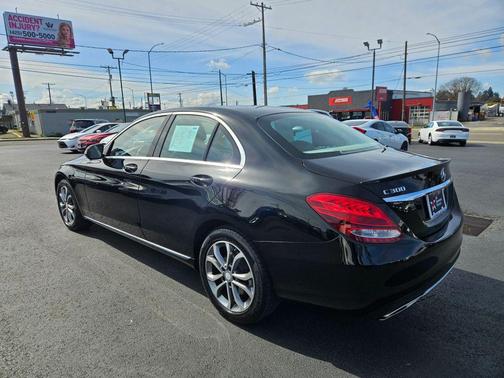 Black 2016 Mercedes-Benz C-Class C 300 4MATIC Sport