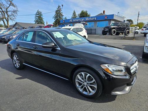 Black 2016 Mercedes-Benz C-Class C 300 4MATIC Sport