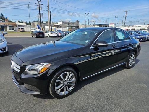 Black 2016 Mercedes-Benz C-Class C 300 4MATIC Sport