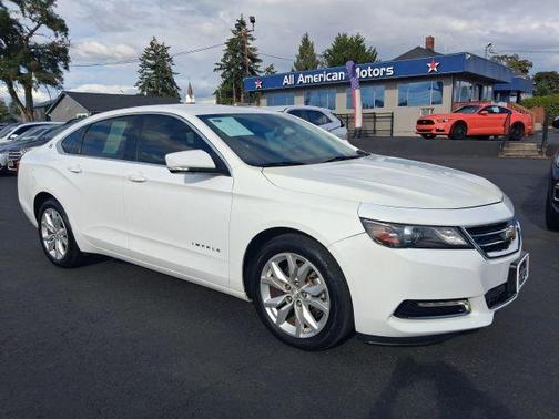 Summit White 2018 Chevrolet Impala 1LT