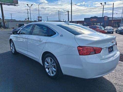 Summit White 2018 Chevrolet Impala 1LT