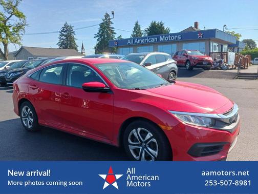 Rallye Red 2017 Honda Civic LX
