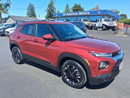 Crimson Metallic 2022 Chevrolet Trailblazer LT