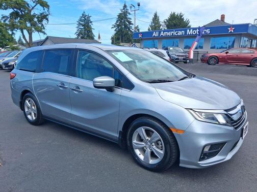 Lunar Silver Meta 2019 Honda Odyssey EX-L w/Navigation/RES