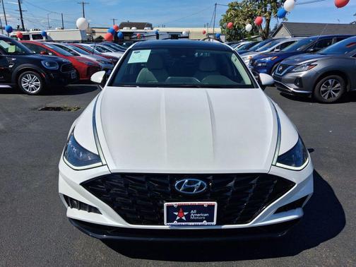 Quartz White 2020 Hyundai SONATA SEL