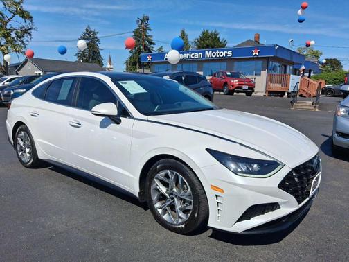 Quartz White 2020 Hyundai SONATA SEL