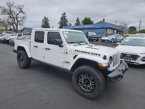 Bright White Clearcoat 2022 Jeep Gladiator Rubicon