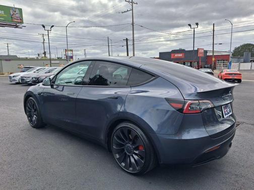 Gray 2020 Tesla Model Y Performance Dual Motor All-Wheel Drive