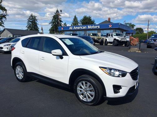 Crystal White Pearl Mica 2016 Mazda CX-5 Touring