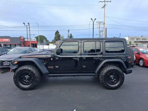 Black 2019 Jeep Wrangler Unlimited Rubicon
