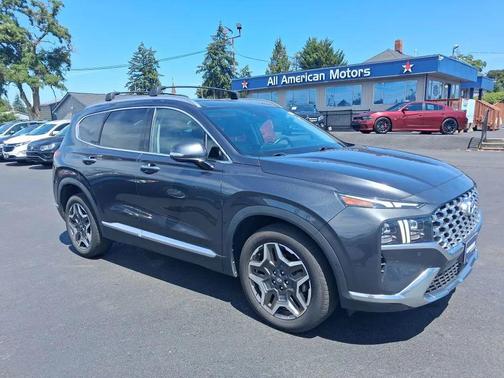 Portofino Gray 2022 Hyundai SANTA FE Limited